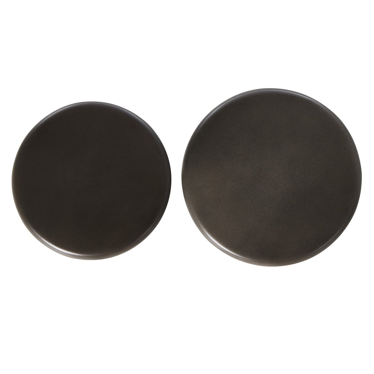 Two-Piece Concrete Pedestal Table Set - Top View