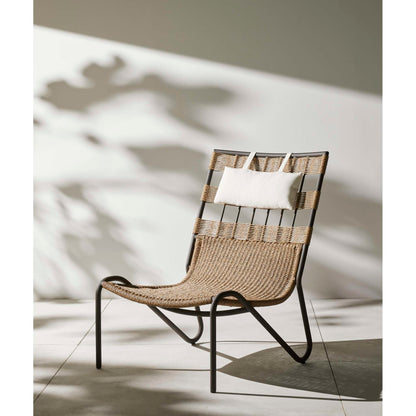 Woven Sling Outdoor Accent Chair - Room Setting