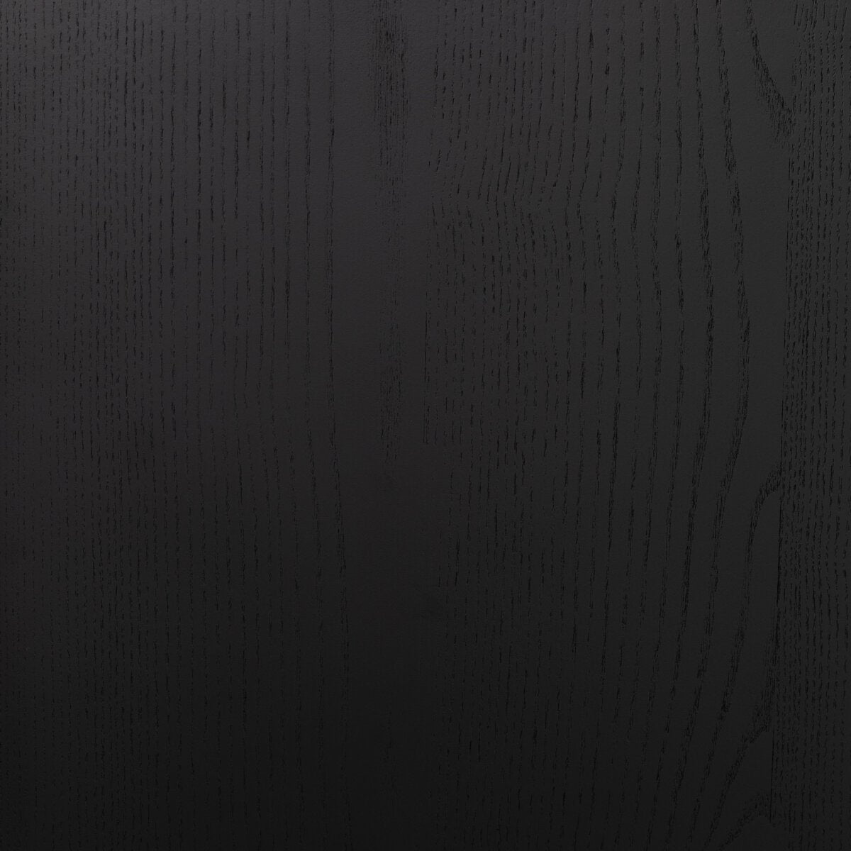 Reeded Ash Sideboard with Open Base - Detail View