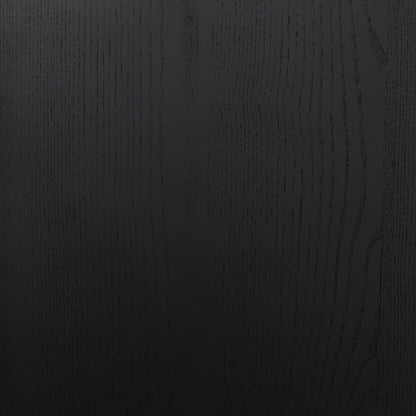 Reeded Ash Sideboard with Open Base - Detail View