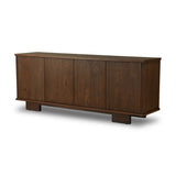 Minimal Oak Plinth Base Sideboard - Main View
