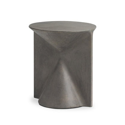 Hourglass Concrete Accent Table - Main View
