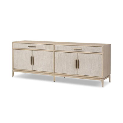 Oak Sideboard with Paper Cord Drawers - Main View