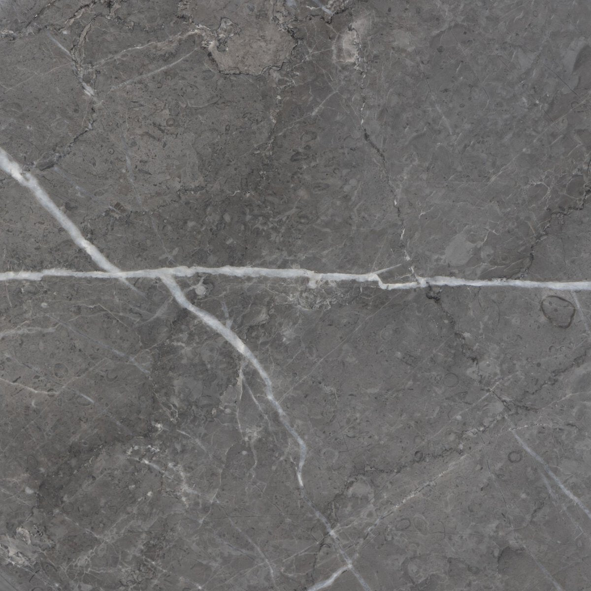 Slim Solid Marble Pedestal Table - Detail View