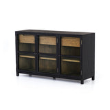 Glass Door Display Sideboard with Drawers - Main View
