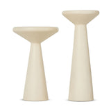 Two-Piece Concrete Pedestal Table Set